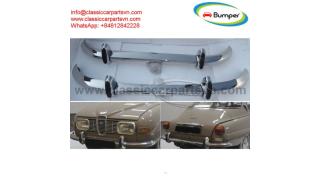 Saab 96 (1965-1975) longnose bumpers by stainless steel new 