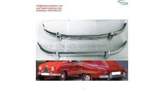 Saab 93 (1956-1959) bumpers full set new by stainless steel 