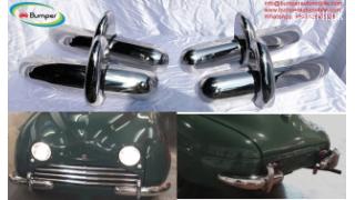 Saab 92/92B bumpers 1949-1956 by stainless steel 