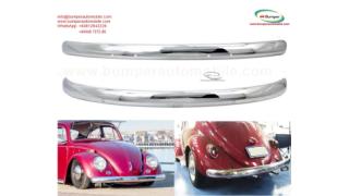 Bumpers VW Beetle blade style (1955-1972) by stainless steel B