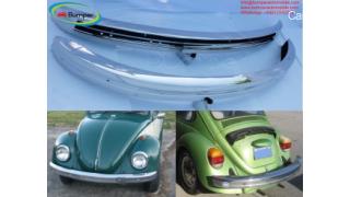 Volkswagen Beetle bumper type (1968-1974) by stainless steel 