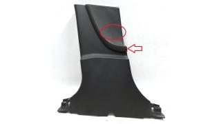 14 ASY B-PLR TRIM LOWER LH LTHR BLK damaged Tesla model S, model S RES