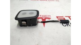 4 Third row seat back light BLK Tesla model X 1047365-00-C