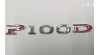 13 P100D BADGE Tesla model X 1066330-00-A