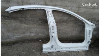 2 Side body panel (panel) right assembly (with damage, defect - cut of