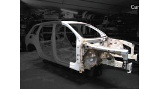 Body cutting part front Audi Q7 4M0805110