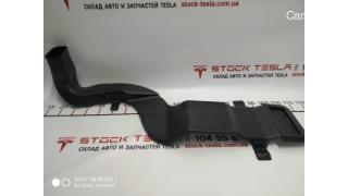 15 Cabin air duct lower left Tesla model S, model S REST 1008449-00-H