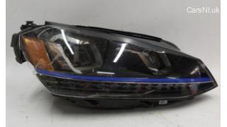 Headlight LED right assembly with damage VW E-GOLF 5GE941774B