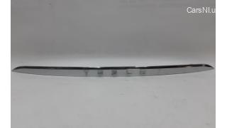 1 Trim TESLA trunk lid chrome assembly with damage Tesla model X 10353