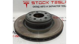 1 FR BRAKE ROTOR, BASE CAST IRON Tesla model 3 1044611-00-D