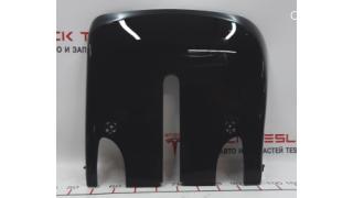 5 Trim decorative seat 2nd row lower left glossy Tesla model X 1066880