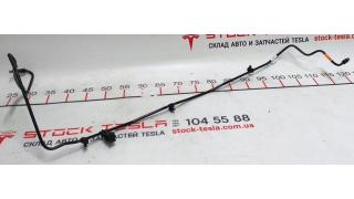 1 Brake line (master cylinder to ABS) first Tesla model X 1027711-00-C