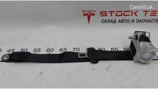 1 Seat belt 2nd row right BLACK Tesla model S 2456529-AC