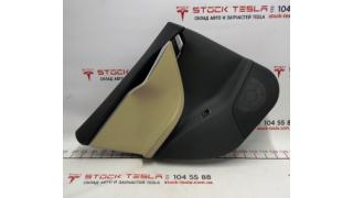 2 Rear left door card assembly PUR/PVC BLACK/TAN Tesla model S, model 