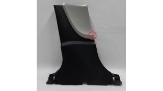 14 B-pillar trim lower left PVC GRAY damaged Tesla model S 1024686-09-