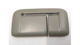 25 SEAT BELT ESCUTCHEON GRAY Tesla model S, model S REST 1013163-04-A