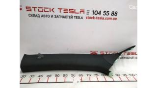 1 A-pillar trim left PROVIDENCE BLK Tesla model S REST 1002488-04-K