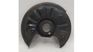 Thermal casing splash shield of the brake disc, right with damage Volk