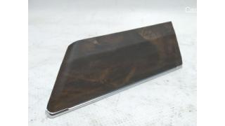 Illuminated decorative front panel trim walnut brown left Audi E-tron 