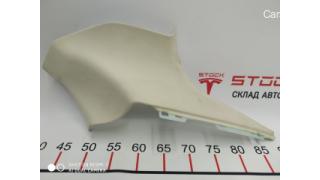 15 C-pillar trim right TEXTILE (FOG) Tesla model S, model S REST 10074