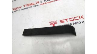 1 ASY,FLCN DR UPR OTR TRM FR RH MX ULTRASUEDE BLK Tesla model X 105501