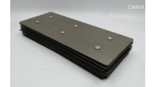 Textolite insulator plate of the main battery with guides (set - 15 pi