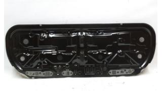 1 Base of the penthouse (pan) of the main battery case LR Tesla model 