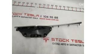 2 Molding aluminum card door front right Tesla model S, model S REST 1