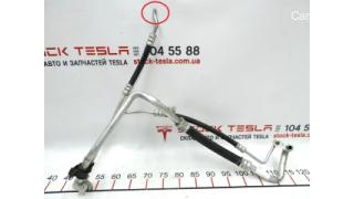 6 Air conditioning piping T-shaped AWD damaged Tesla model S REST 1062