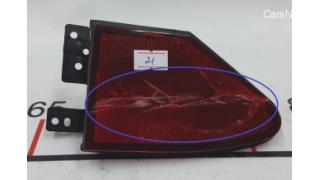 13 Rear right fender reflector damaged Tesla model X S REST 1022421-00