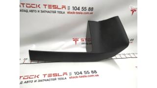 27 Center panel overlay lower right PVCB BLACK Tesla model X, model S 