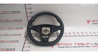 4 Steering wheel without airbag Tesla model X S REST 1005279-00-E