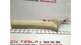 1 A-pillar trim left ALC WHT Tesla model S, model S REST 1002488-00-K