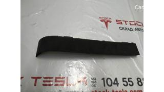 4 Door trim rear left rear upper ULTRASUEDE BLK Tesla model X 1055050-