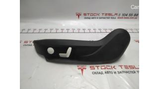 1 Trim decorative driver's seat lower left Tesla model S, model S REST