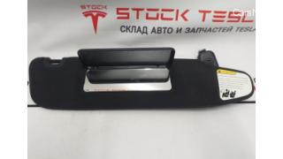 1 Right sun visor ALC BLK US Tesla model S, model S REST 1050620-02-A