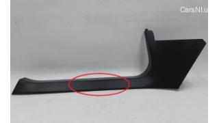 7 A-pillar sill trim lower left with damage Tesla model S, model S RES