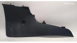 Decorative trim for the center console left titanium-black 5GE863045B8