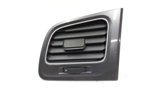 Air deflector left with decorative trim assembly dark magnesium Volksw