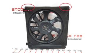 6 Right air conditioning fan assembly (damaged) Tesla model S, model S