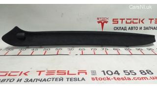 4 Trim decorative pillar A magnet UL BLK Tesla model X left Tesla mode