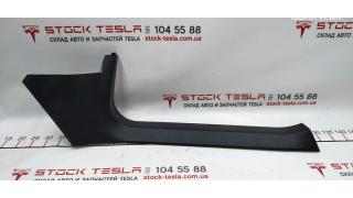 8 A-pillar sill trim lower right (damaged) Tesla model S, model S REST