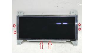 1 Instrument Cluster Auxiliary Monitor Damaged Tesla model X S REST 10