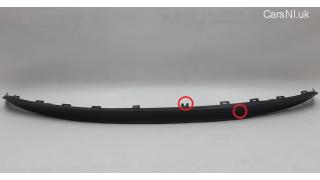 12 Structural lower rear bumper pad (lip) with damage Tesla model 3 11