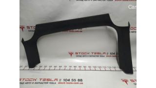 7 Facing the glass of the main door rear left ULTRASUEDE BLK Tesla mod