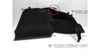 4 Trunk trim lateral right for subwoofer without lamp with damage Tesl