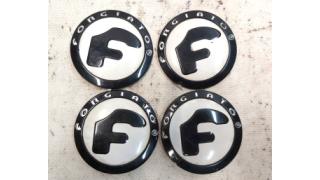 5 Forgiato Aggio 4 pcs. center wheel hub caps set (with damage) Tesla 