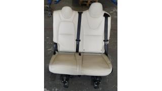 2 Seat 2nd row double left PUR CRM with movement mechanism without blo