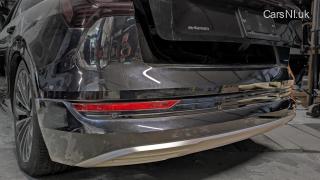 Rear bumper assembly Mythosschwarz Metallic LY9T Audi E-tron 4KE807067