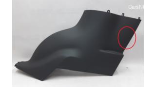 1 ASY, MX RD C-PILLAR LOWER, RH with damage Tesla model X 1073290-90-D